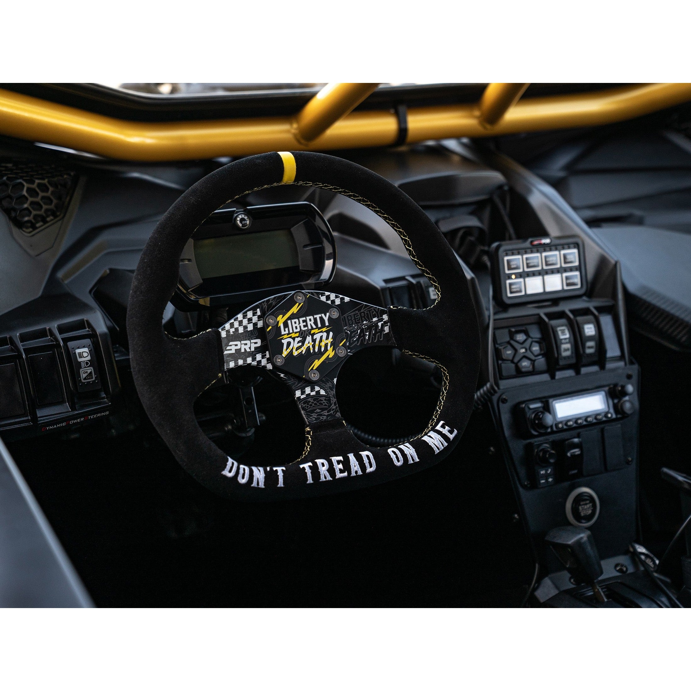 PRP Steering Wheel Center Cap - Liberty or Death