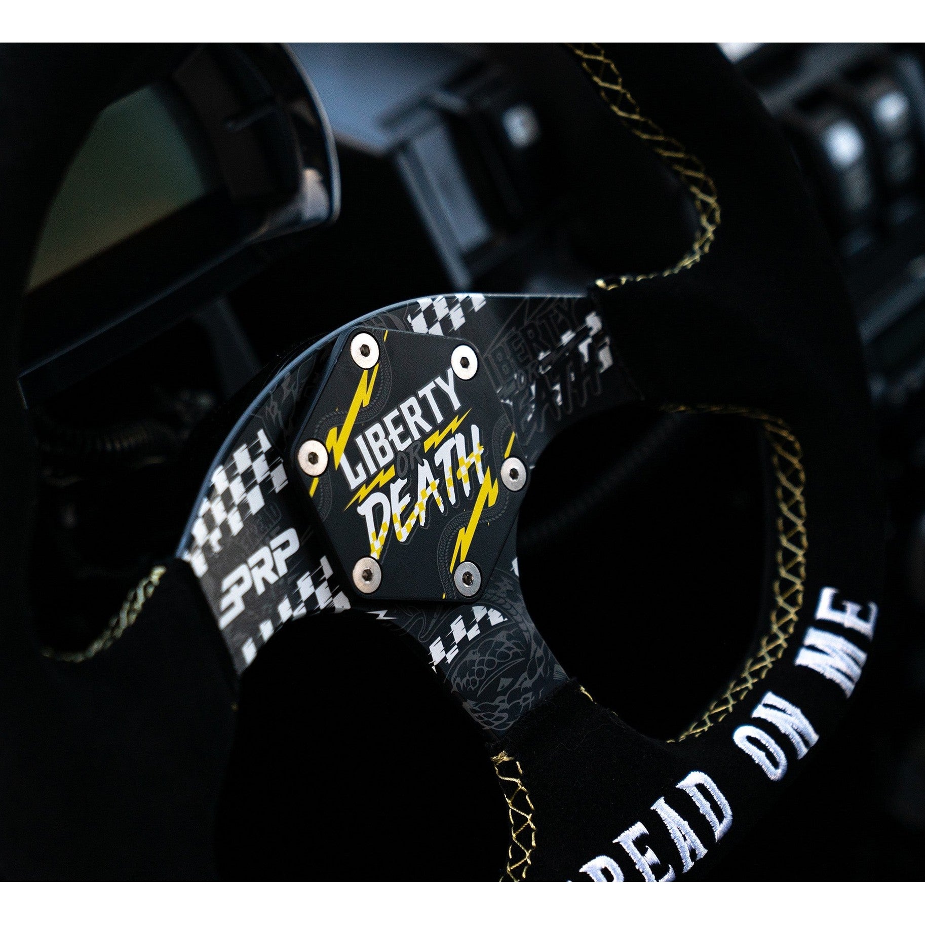 PRP Steering Wheel Center Cap - Liberty or Death