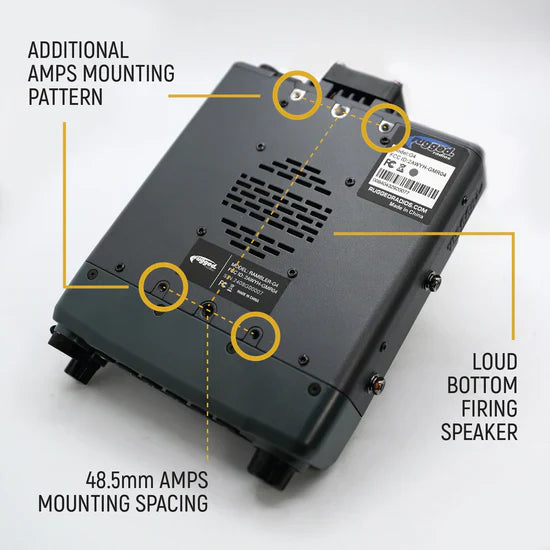 Rugged Radios Radio Kit Lite - Rambler G4 GMRS Band Mobile Radio with Stealth Antenna