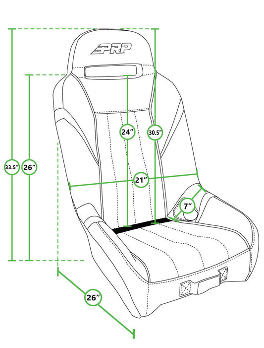 GT/S.E. Suspension Seats Kit for Can-Am Maverick X3 (Pair)