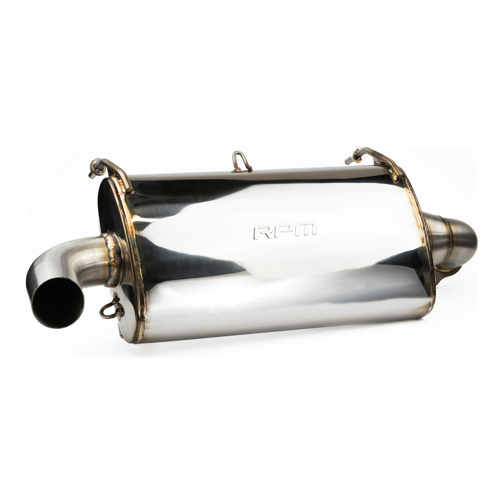 Polaris RZR XP Turbo / Turbo S Sport Muffler Slip-On Exhaust