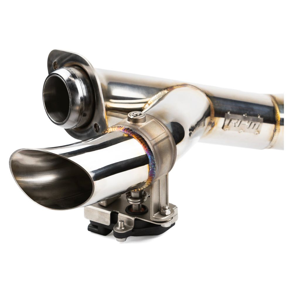 Polaris General 1000 2.5" E-Valve Captain's Choice Side Dump Exhaust