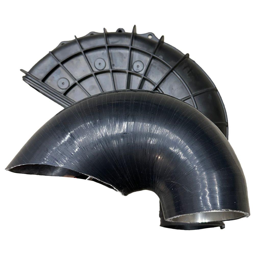 Can Am X3 "SHORTY" Reduced Height Silicone Clutch Exhaust Vent