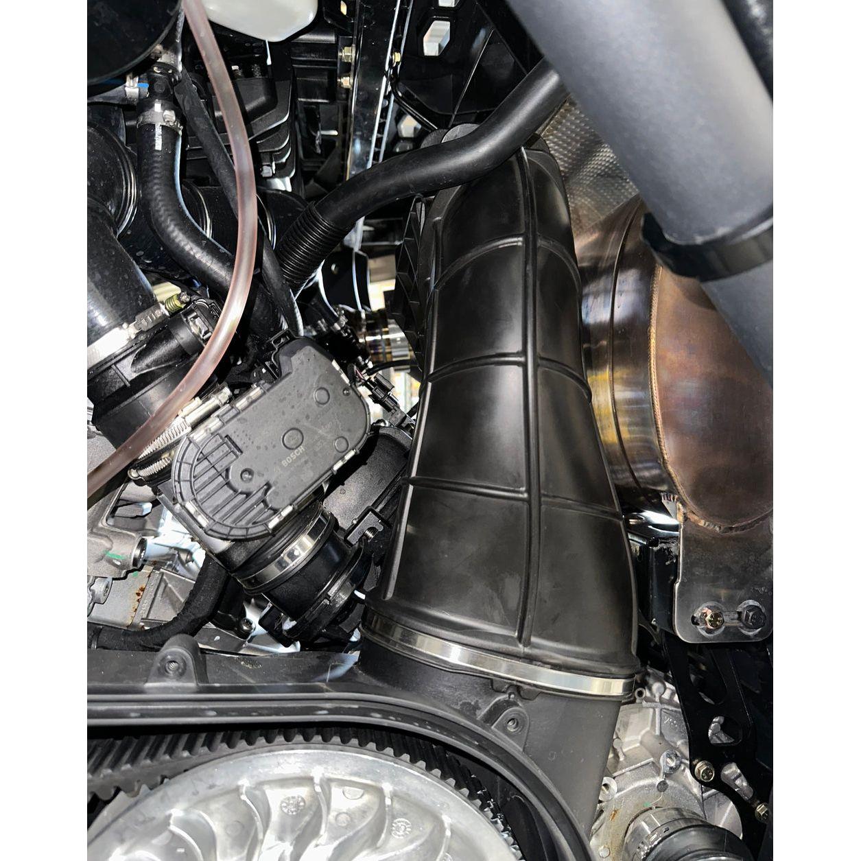 Can Am X3 "SHORTY" Reduced Height Silicone Clutch Exhaust Vent