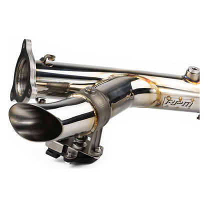 Polaris RZR Turbo 2.5" Captain's Choice Electric Side Dump Exhaust