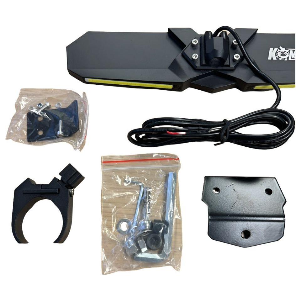 Rear View Mirror with Dome Light