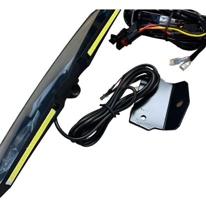 Rear View Mirror with Dome Light