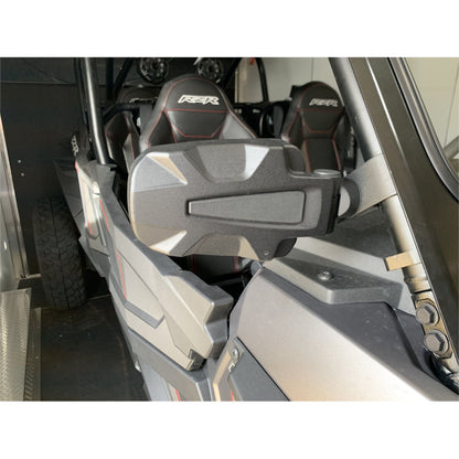 Cast Aluminum Side Mirror Set