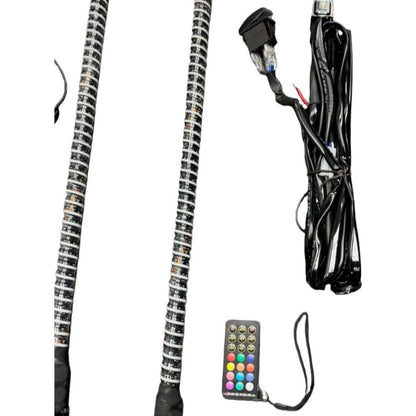 Kool Whips 4ft LED Whips V2 (Pair)