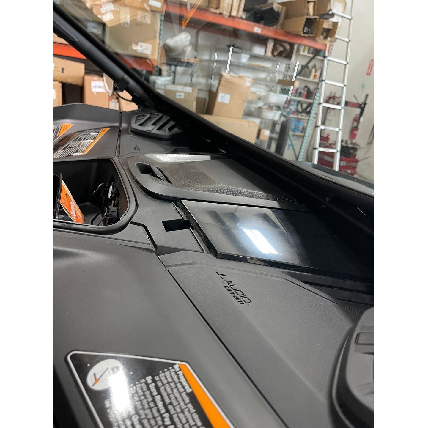 Can Am Maverick R Vented Glass Windshield