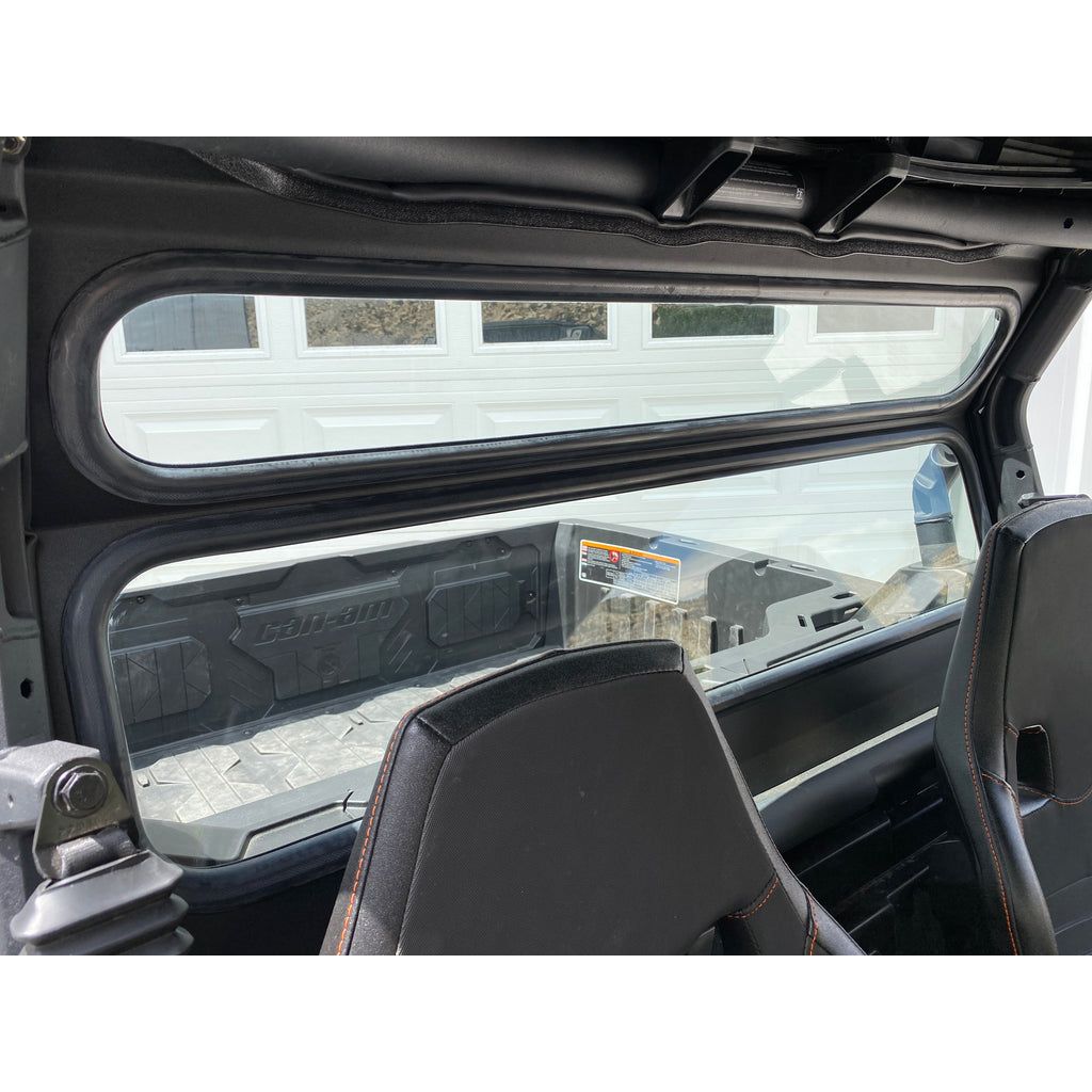 Can Am Commander / Maverick Rear Glass Windshield