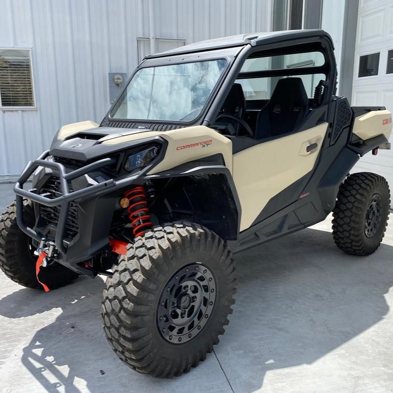 Can Am Commander / Maverick Rear Glass Windshield