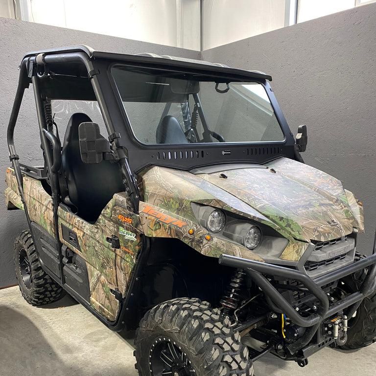 Kawasaki Teryx Vented Glass Windshield