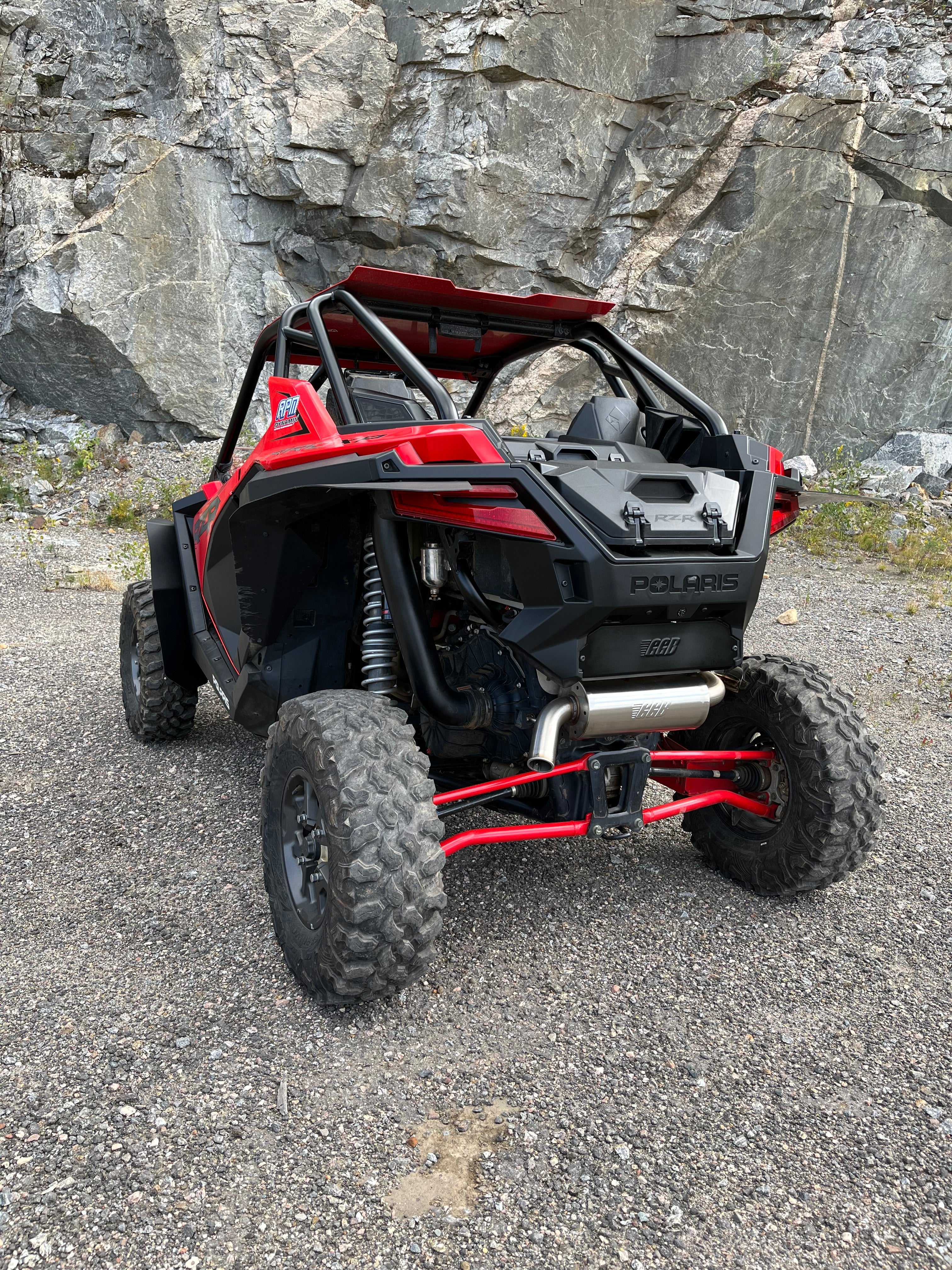 2020-2025 Polaris RZR Pro XP/XP4 Turbo Trail Muffler