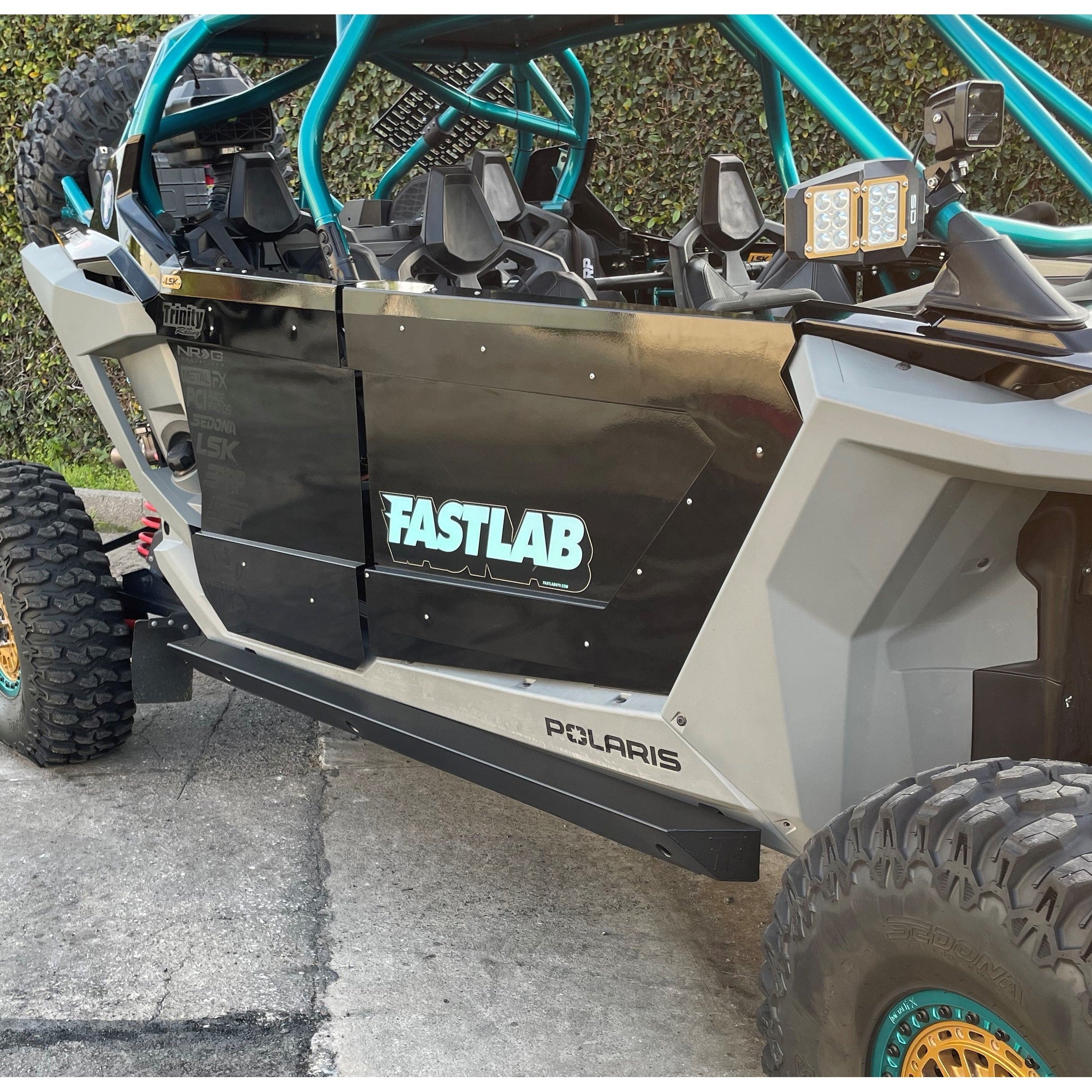 Polaris RZR Pro R / Turbo R / Pro XP 4-Seat Rock Slider Steps