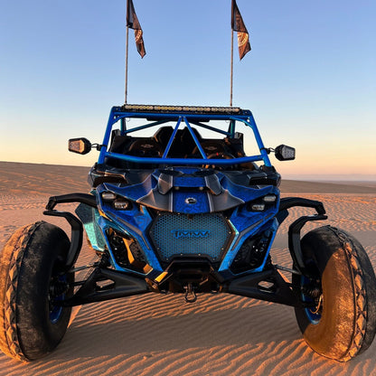 Can Am Maverick R Raw Roll Cage with Roof