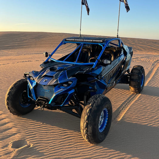 Can Am Maverick R Raw Roll Cage with Roof