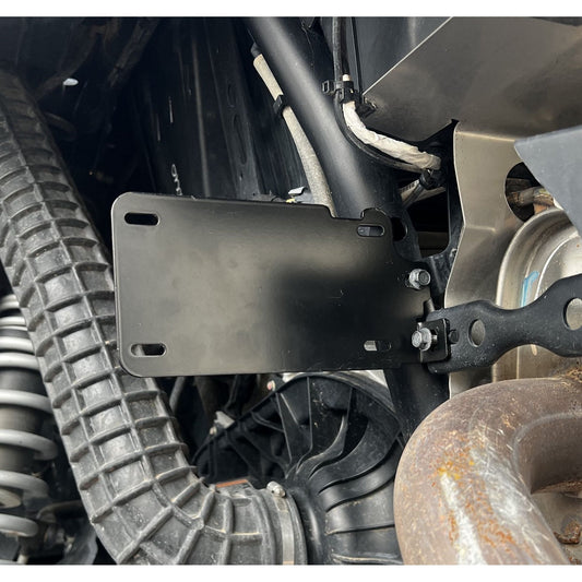 Polaris RZR XP 1000 Chassis License Plate Bracket Side Mount