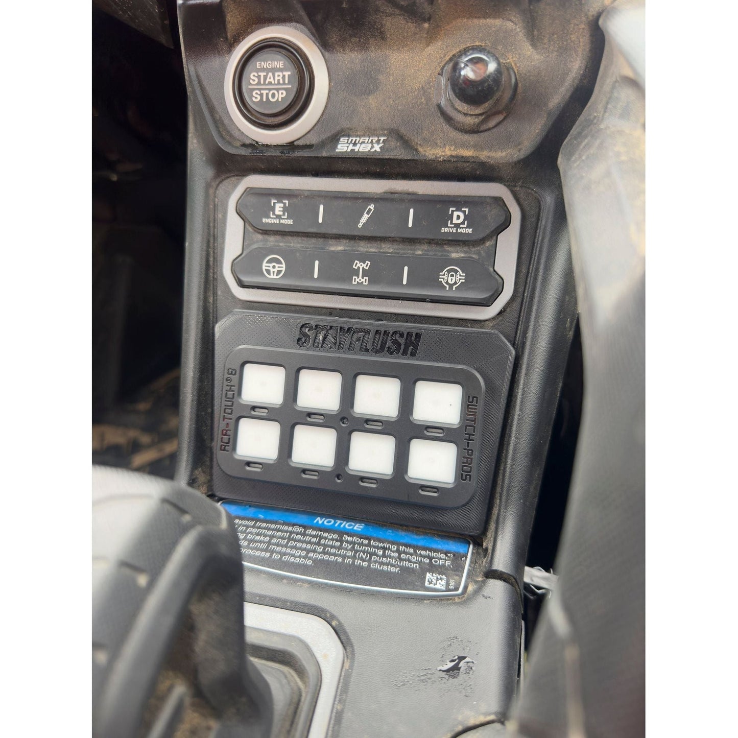 Can Am Maverick R Switch Pro 9100 Mount