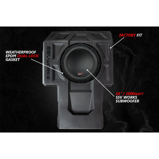 Kawasaki KRX Phase X 5 Speaker Audio Kit