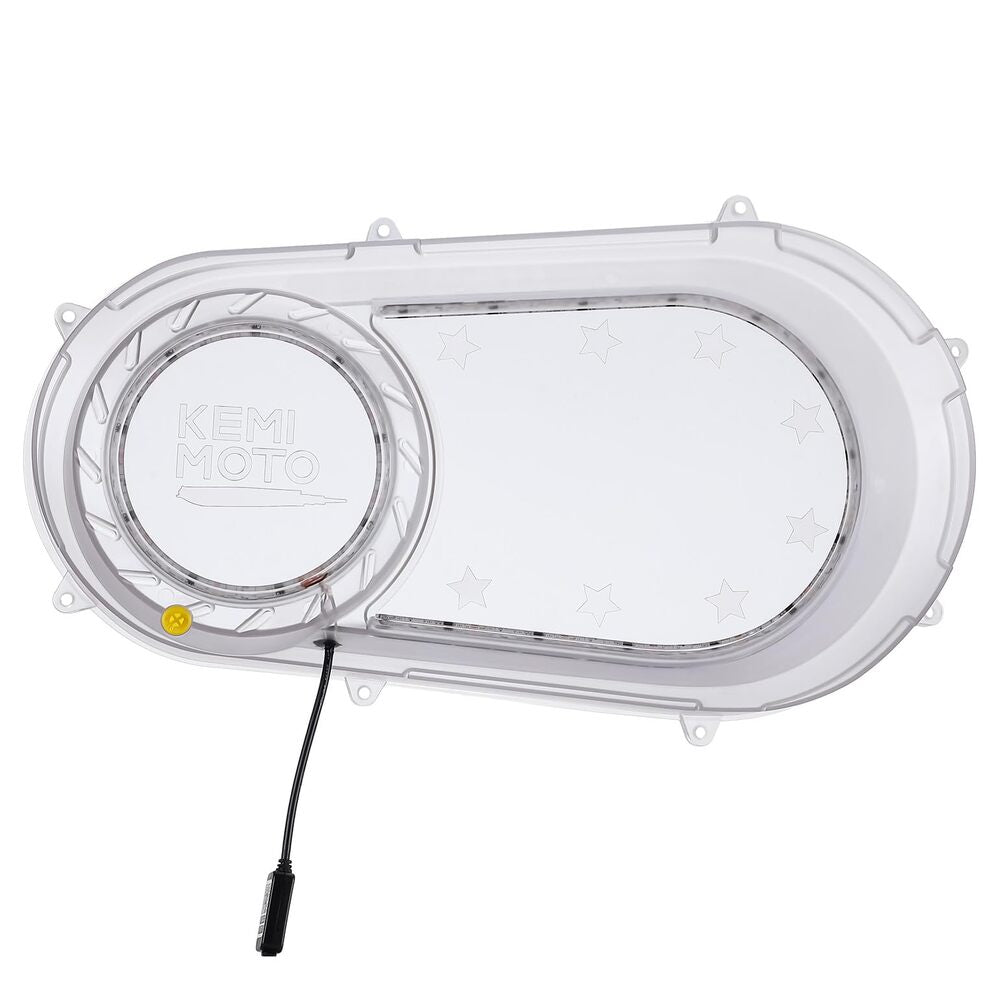 Kemimoto '17-'21 Polaris RZR / Ranger Outer Clutch Cover w/ RGB Lights