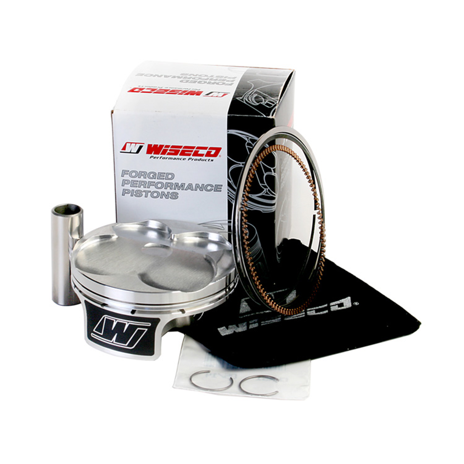 WISECO Suzuki 2010 RMZ250 4VP Domed 13.4:1 Compression Ratio Piston - Part #40007M07700