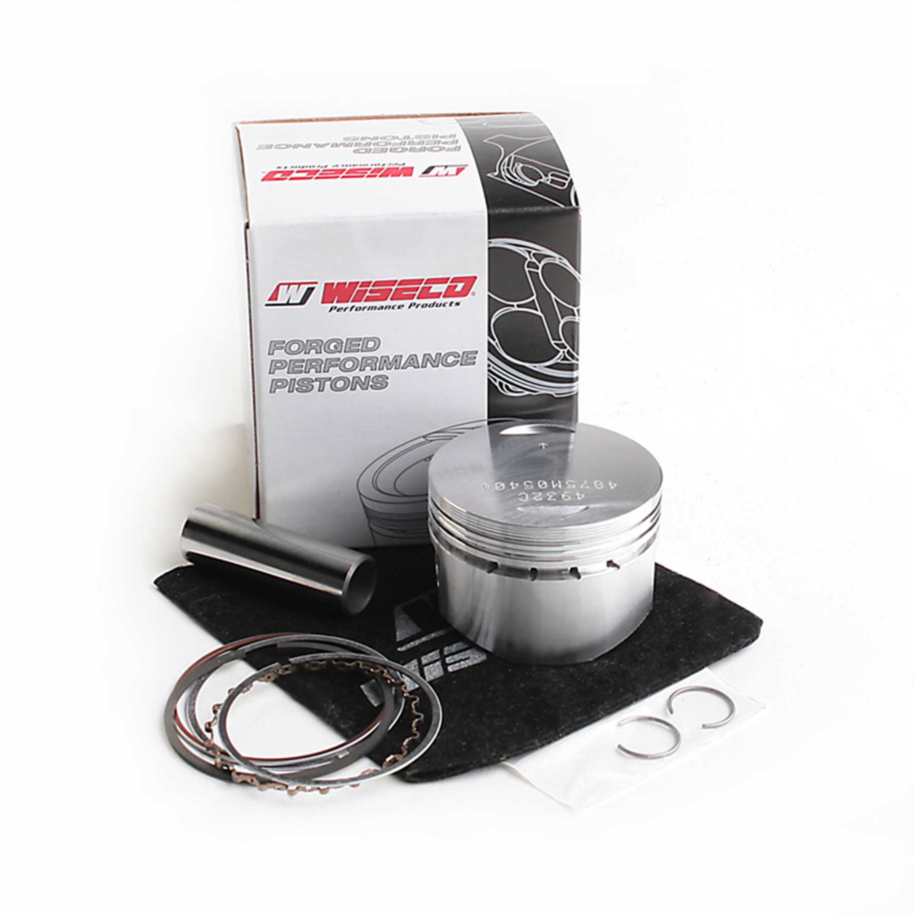 Wiseco Kawasaki KLX110 2002-2009 and Suzuki DRZ110 2004-2005 11:1 Compression Piston (Part #4875M05350)