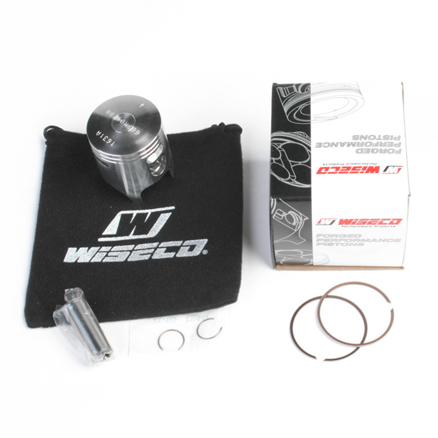 WiseCo Kawasaki KX80 1988-2000 Pro-Lite 1850CD Piston (Part Number 669M04700)