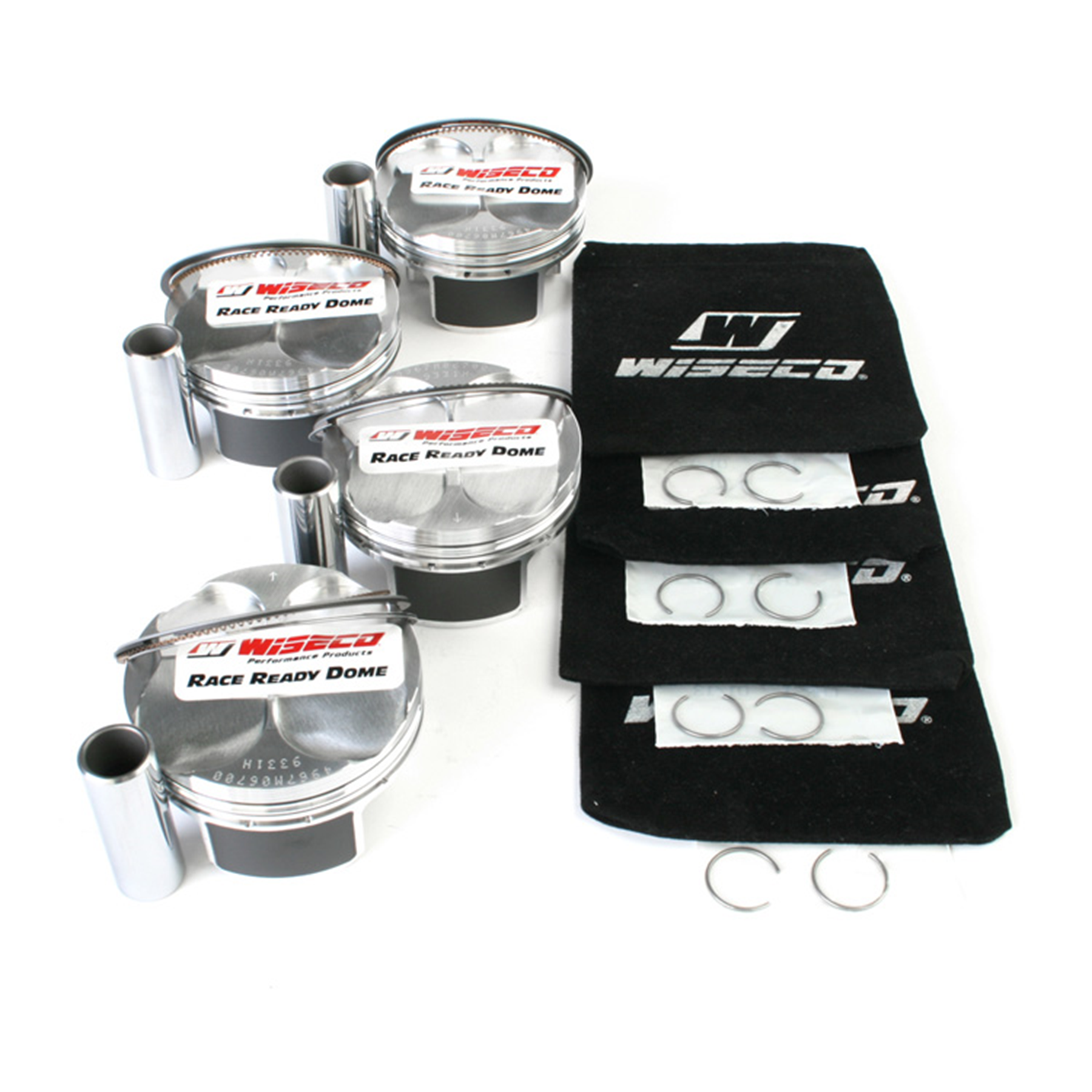 WiseCo Yamaha YZF-R6 2006-2011 CK206 Domed +.6 Compression Piston