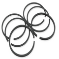 PROX Piston Ring Set TS50ER/X/AD50 for Motorcycle Engines - Part 02.3001.025