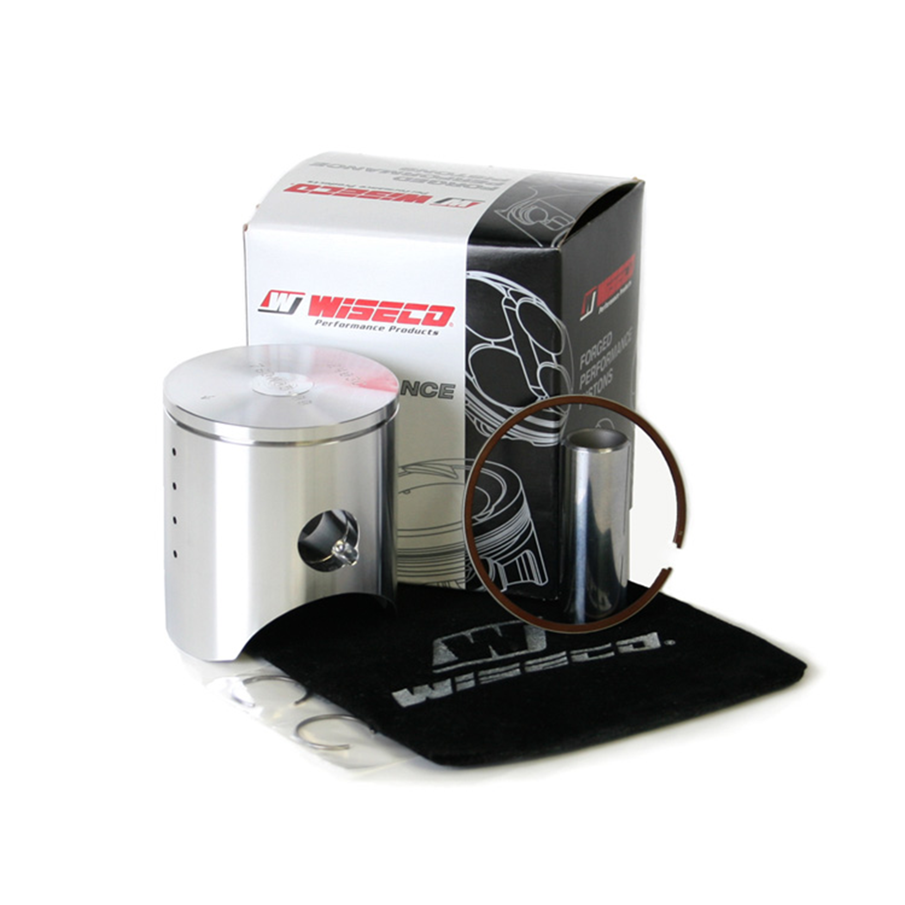 WiseCo Husqvarna CR125 Piston Part 760M05400 for 2000-2004 Models