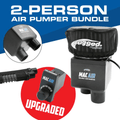 Rugged Radios MAC Air 2-Person Helmet Air Pumper Bundle