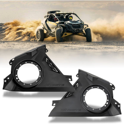 Can Am Maverick R Front Dash 6.5" Speaker Panels