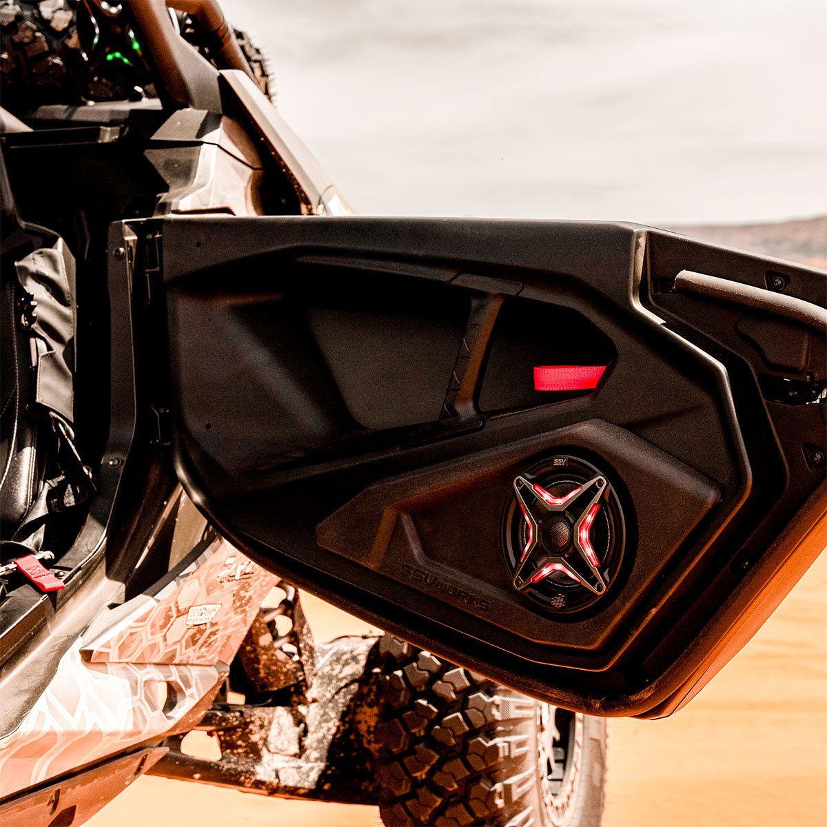Can Am Maverick R 6.5" Lower Door Pocket Speaker Pods