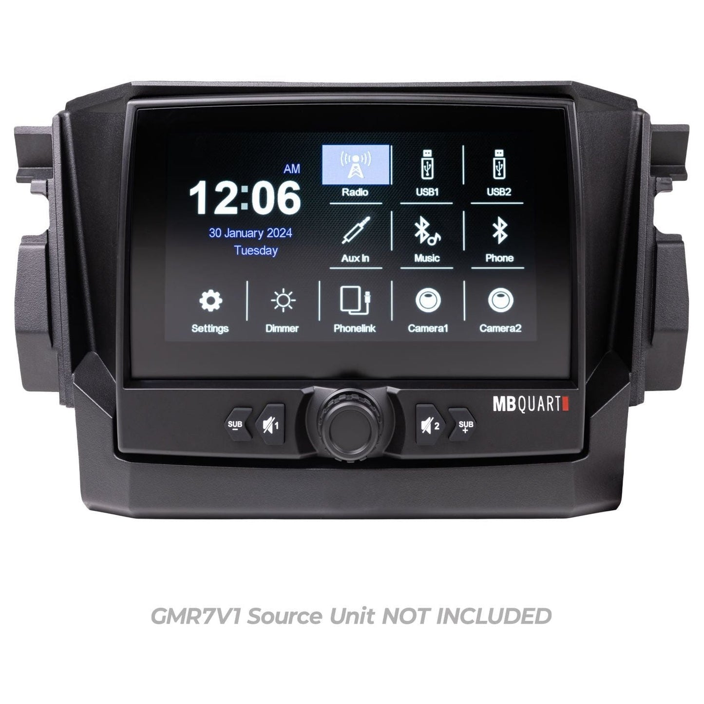 Polaris RZR Pro / Turbo R Source Unit Dash Installation Kit