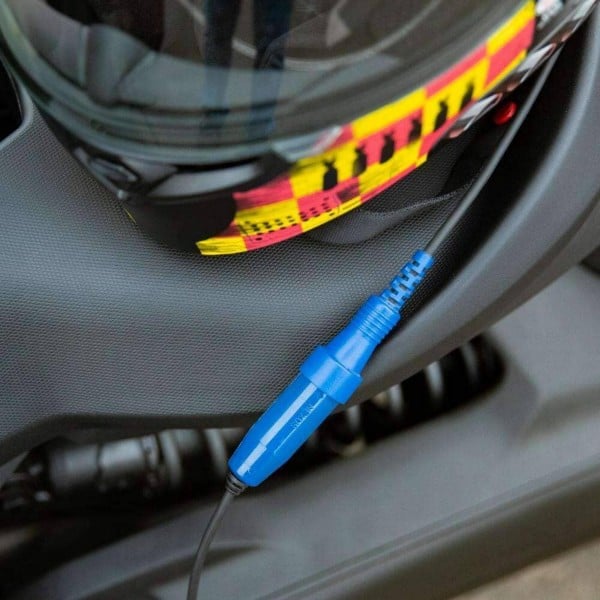 Rugged Radios MOTO MAX Kit with Radio, Helmet Kit, Harness, and Handlebar Push-To-Talk