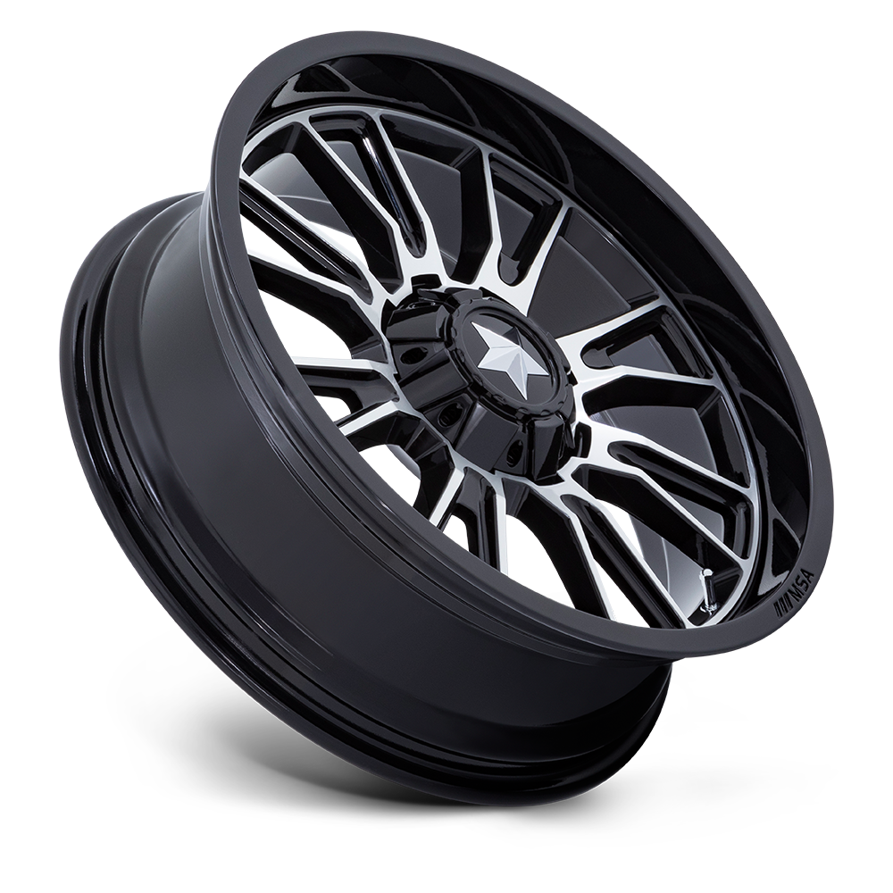 M51 Thunderlips Wheel (Gloss Black/Machined)
