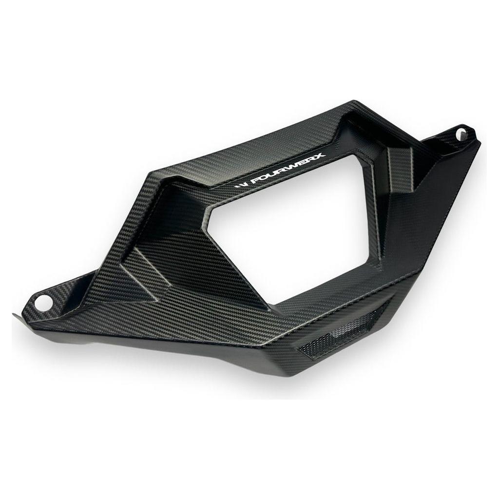Polaris RZR Pro R Carbon Fiber Exhaust Surround | FourWerx