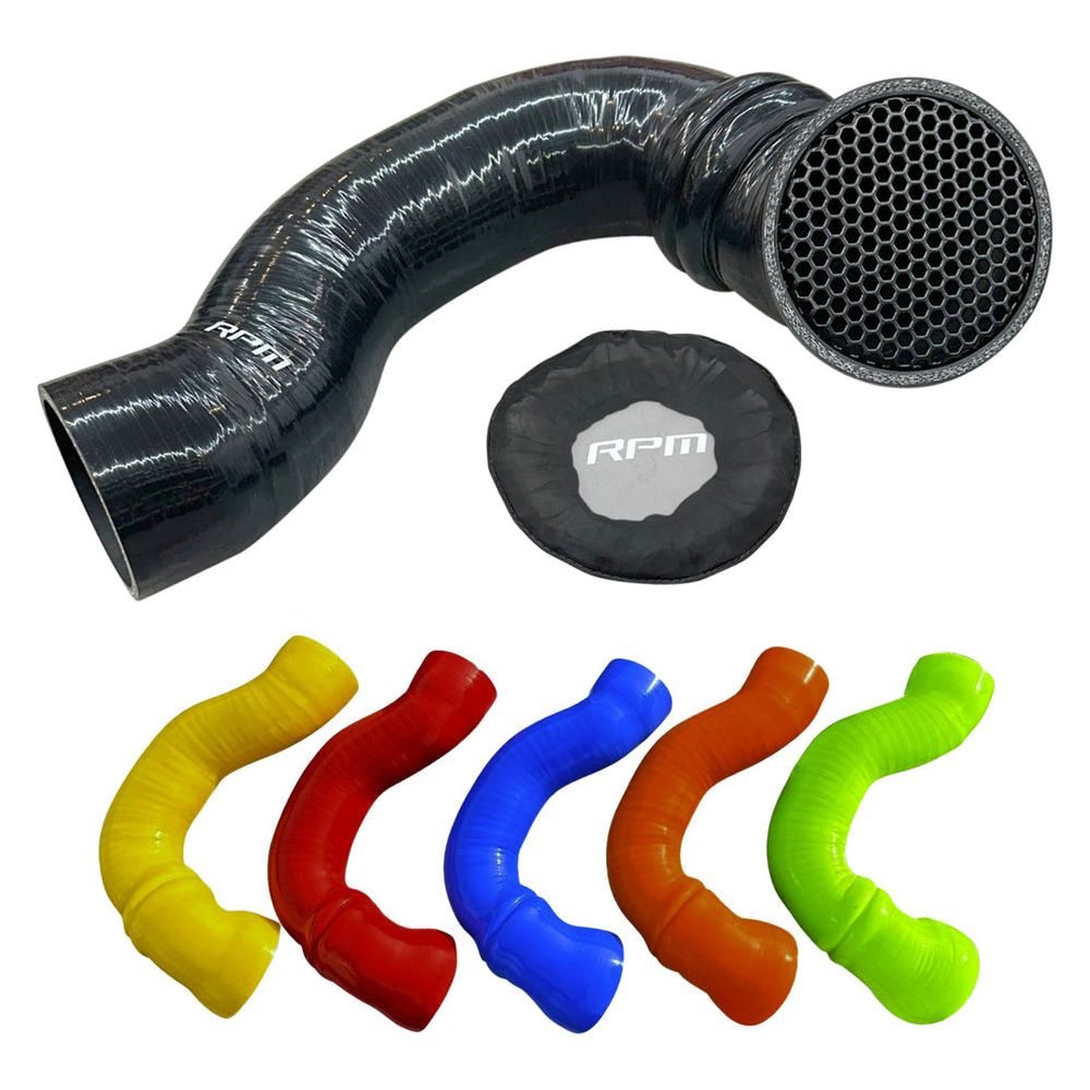 Can Am Maverick R Big Fatty Intake Tube with Debris Cage & Pre Filter
