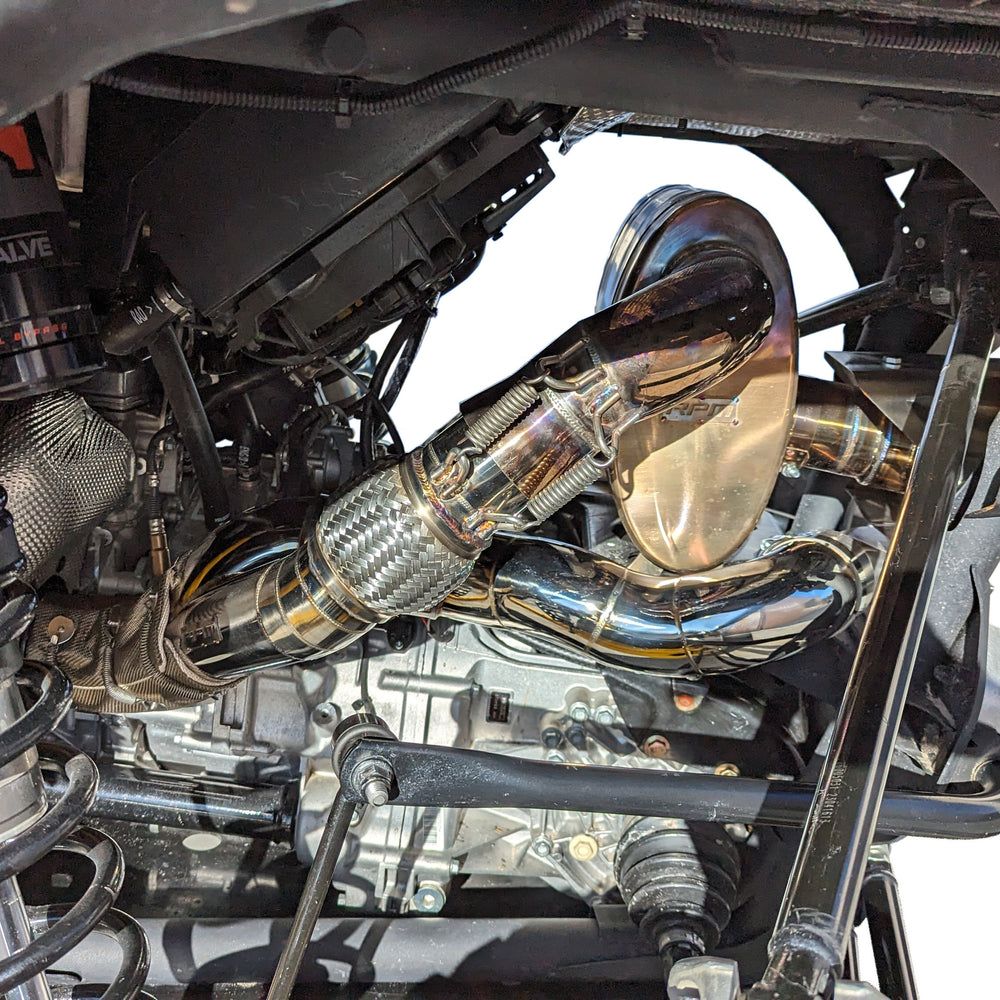 Can Am Maverick R 3" E-Valve Mid Pipe