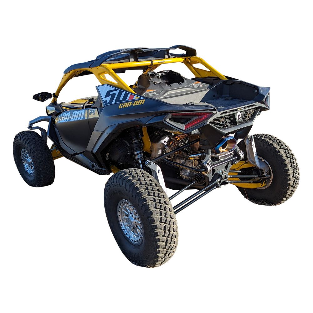 Can Am Maverick R 3" E-Valve Mid Pipe