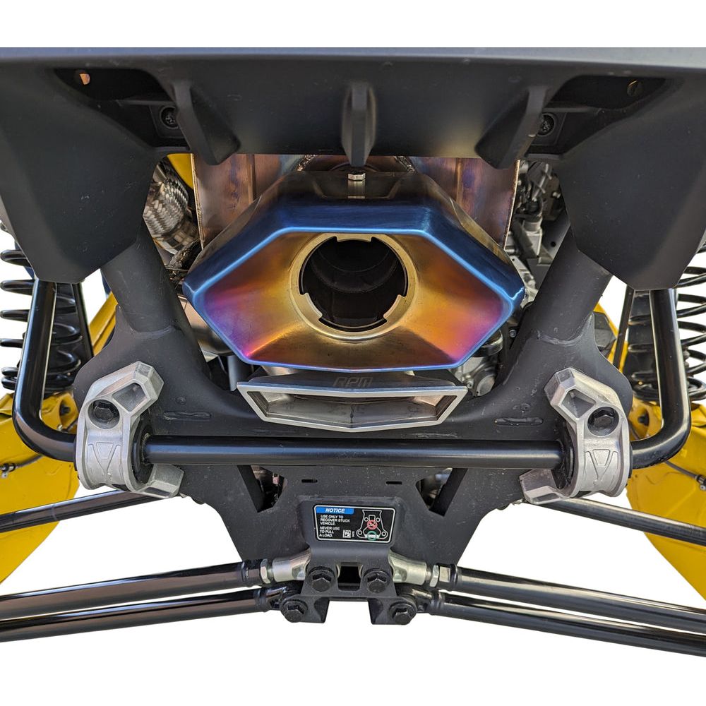 Can Am Maverick R 3" E-Valve Mid Pipe