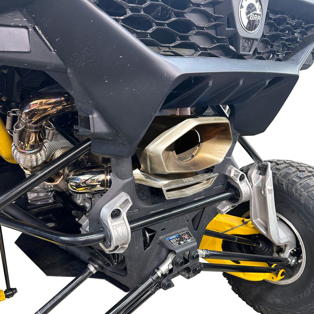 Can Am Maverick R 3" E-Valve Mid Pipe