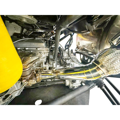 Can Am Maverick R Turbo 3" Big Mouth Mid Pipe