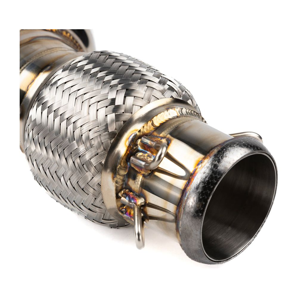 Can Am Maverick R Turbo 3" Big Mouth Mid Pipe with 6" Resonator