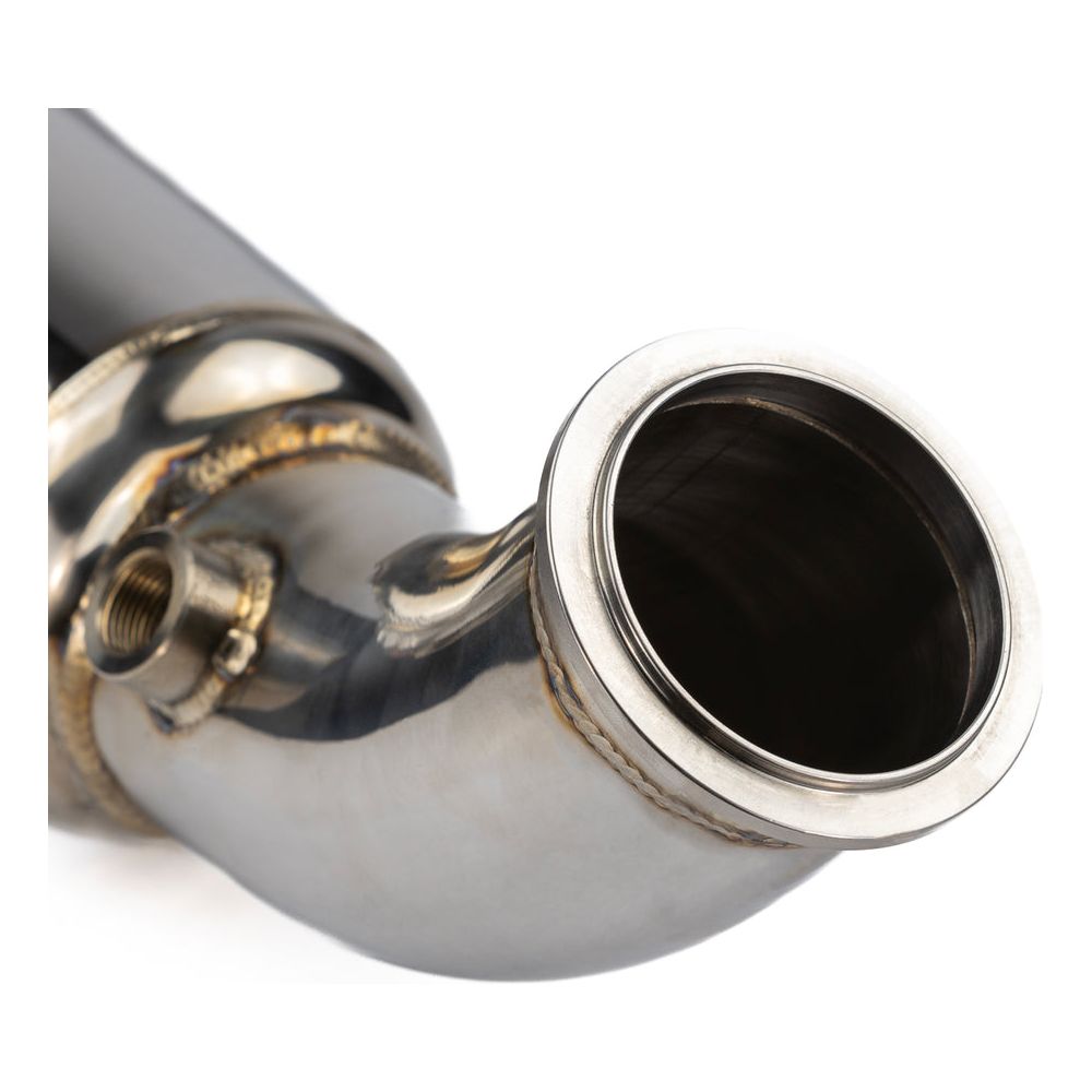 Can Am Maverick R Turbo 3" Big Mouth Mid Pipe with 6" Resonator