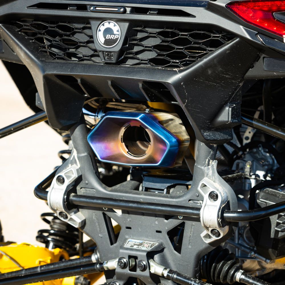 Can Am Maverick R Stainless Steel Replacement Exhaust Tip