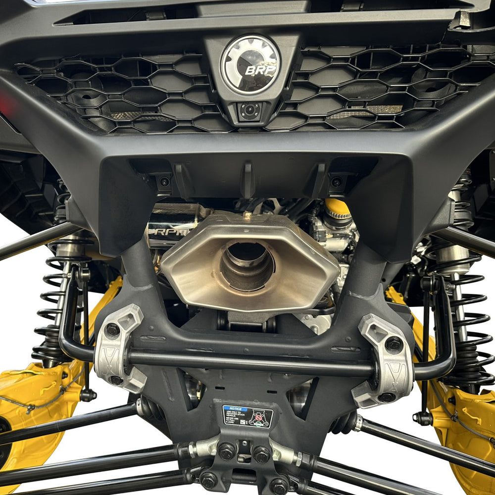 Can Am Maverick R 3" Slip-On Muffler Delete / Race Pipe