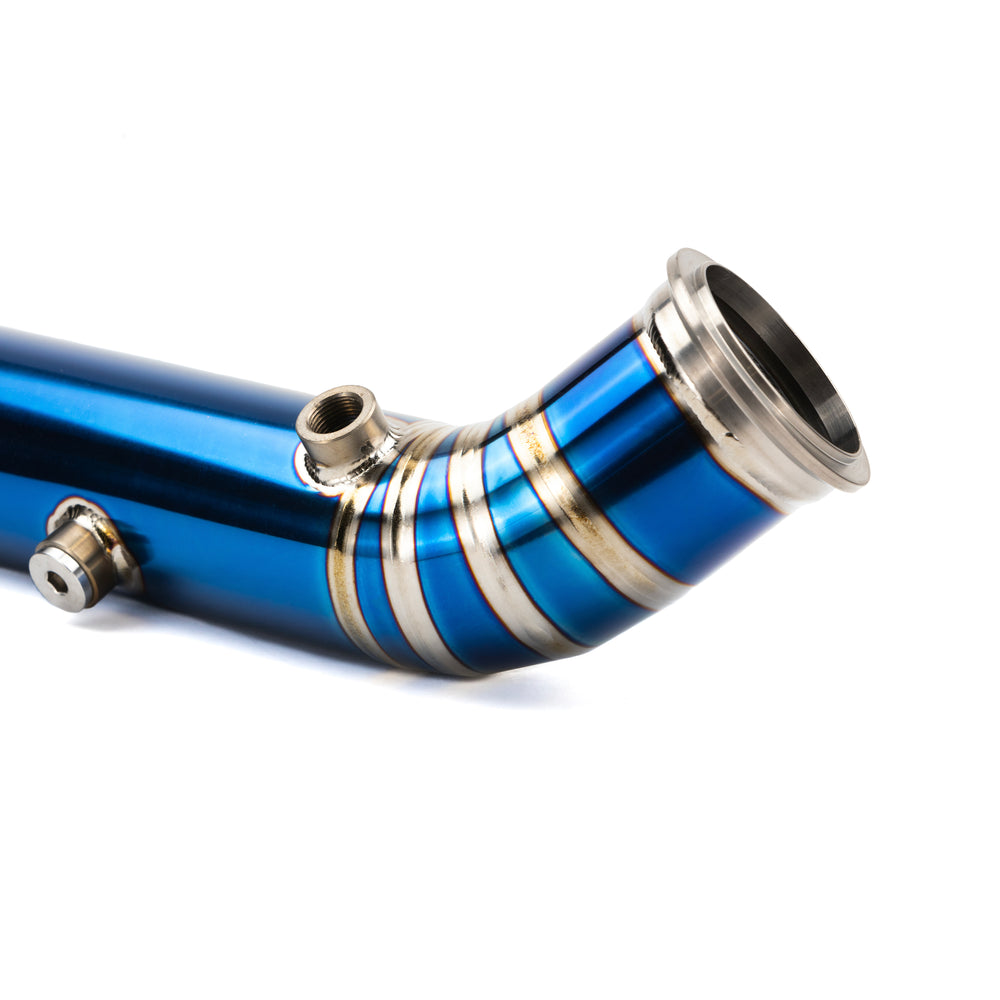 Can Am Maverick R Turbo 3" Titanium Big Mouth Mid Pipe