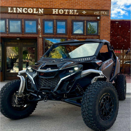 Can Am Maverick R Vented Glass Windshield